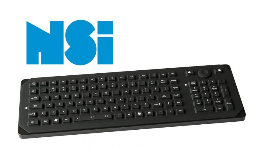 NSI: супер-компактная защищенная клавиатура. 